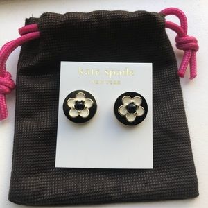 NWT Kate spade 14k gold earrings